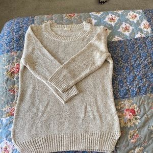 Jcrew 3/4th sleeve sweater
